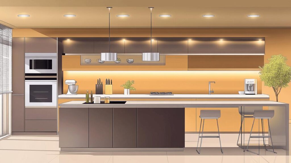 Faux plafond a spots : guide complet pour un eclairage optimal de votre cuisine
